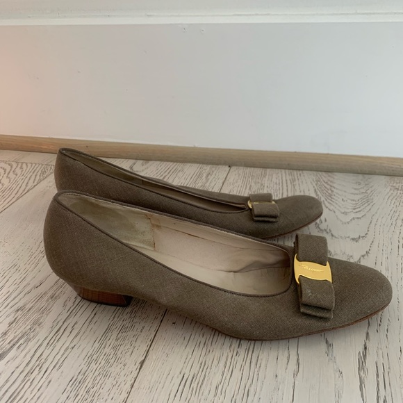 Ferragamo Brown Heels - Picture 7 of 8